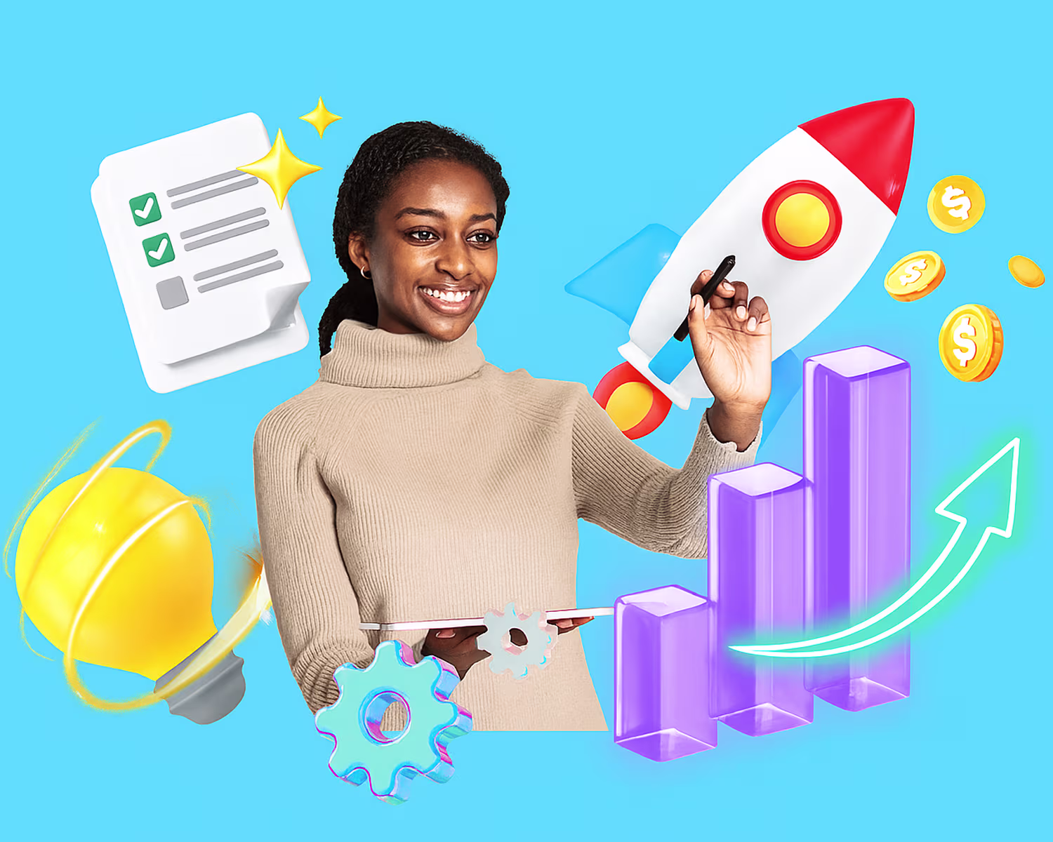 Marketing analytics dashboard